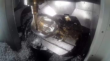 CNC Working Process Vertical Machining Center with High Speed Cutting