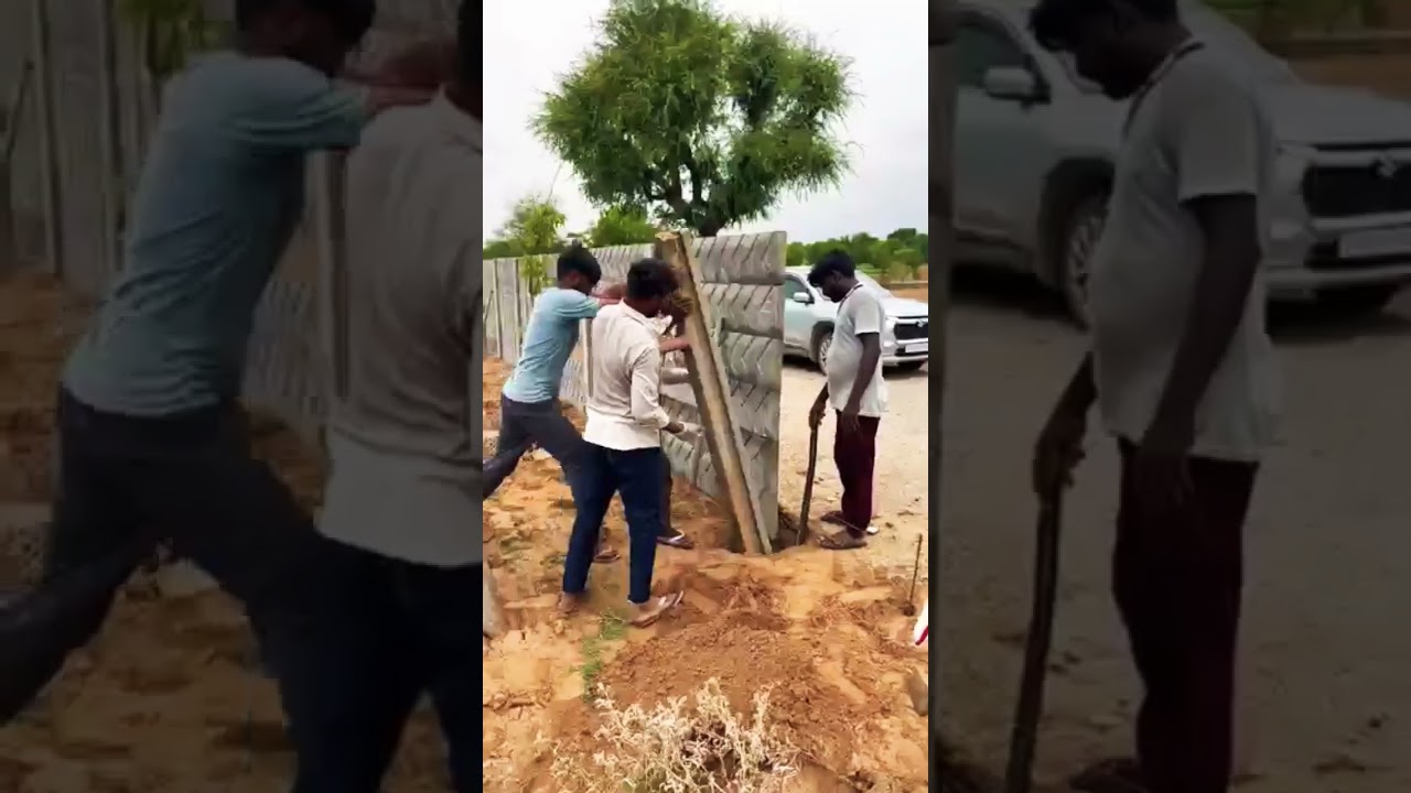 Precast Boundary wall