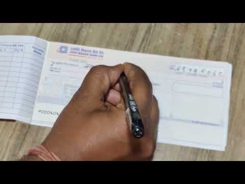 How to Fillup check in Nepal || Jyoti Bikas Bank Cheque || how to fill cheque || Bank Cheque