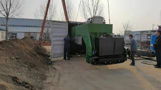 M2600 Tagrm Compost Turner Loading To The Container