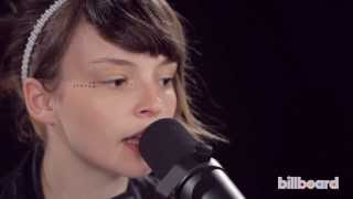 Video thumbnail of "CHVRCHES - "The Mother We Share"  LIVE Billboard Studio Session"