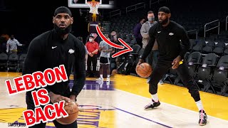 Lakers Lebron James and Phil Handy Workout 🔥 Scoring off the dribble