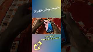 ios 26 customisation features | ios best features | liquid glass, messages | iphone