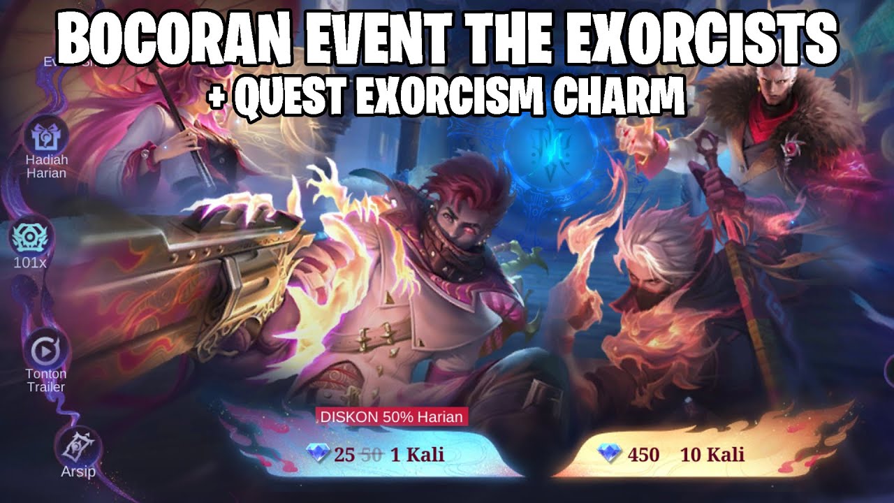 BOCORAN EVENT SKIN HAYABUSA & GRANGER EXORCIST 2023 DI EVENT THE