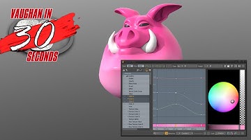MODO | Gradient/Graph Editor: Link Related Keys