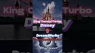 King Candyturbo And Rumplestiltskin Disney And Dreamworks