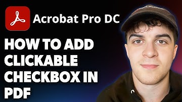 How to Add a Clickable Checkbox in PDF Using Adobe Acrobat Pro DC [2025 Full Guide]