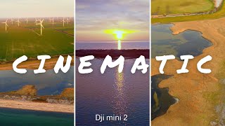Cinematic SUNSET by Dji mini 2 4k, Fehmarn drone footage, Ostsee Drohnenaufnahmen