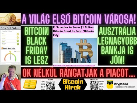 Bitcoin Hírek (396) - A Világ Első Bitcoin Városa! 