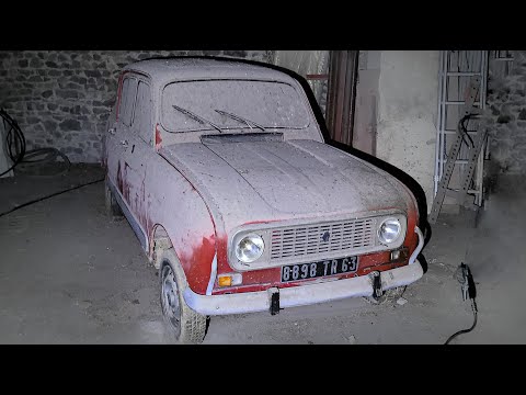 Видео: Реставрация Renault 4L, заброшенного на 24 года (из сарая)