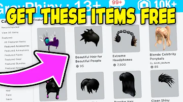 How To Get Anything For Free Roblox - how to get free items from roblox catalog