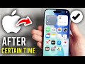 How To Make iPhone Turn Off After Certain Time - Step By Step