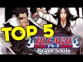 TOP 5 CHARACTERS THAT CHANGED THE GAME! Bleach: Brave Souls!