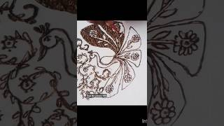 peacock mehandi Digain #shortsfeed #shorts #viralshort