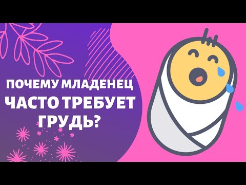 6 причин почему новорождённый часто требует грудь.