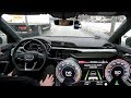 Audi Q3: Adaptive Cruise Assist (on highway & traffic jam) real-life test :: [1001cars]