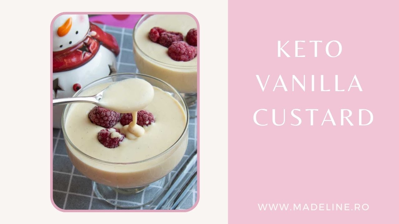 How to make Keto vanilla custard