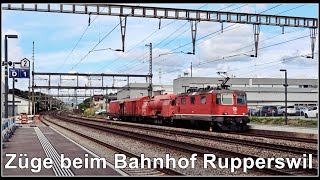 Baustelle beim Bahnhof Rupperswil | Kanton Aargau | Schweiz 2024