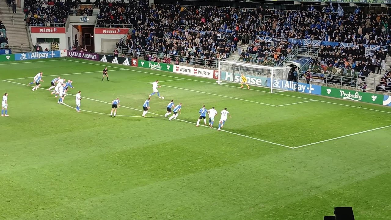 Estonia and Italy qualifying for the 2026 FIFA World Cup