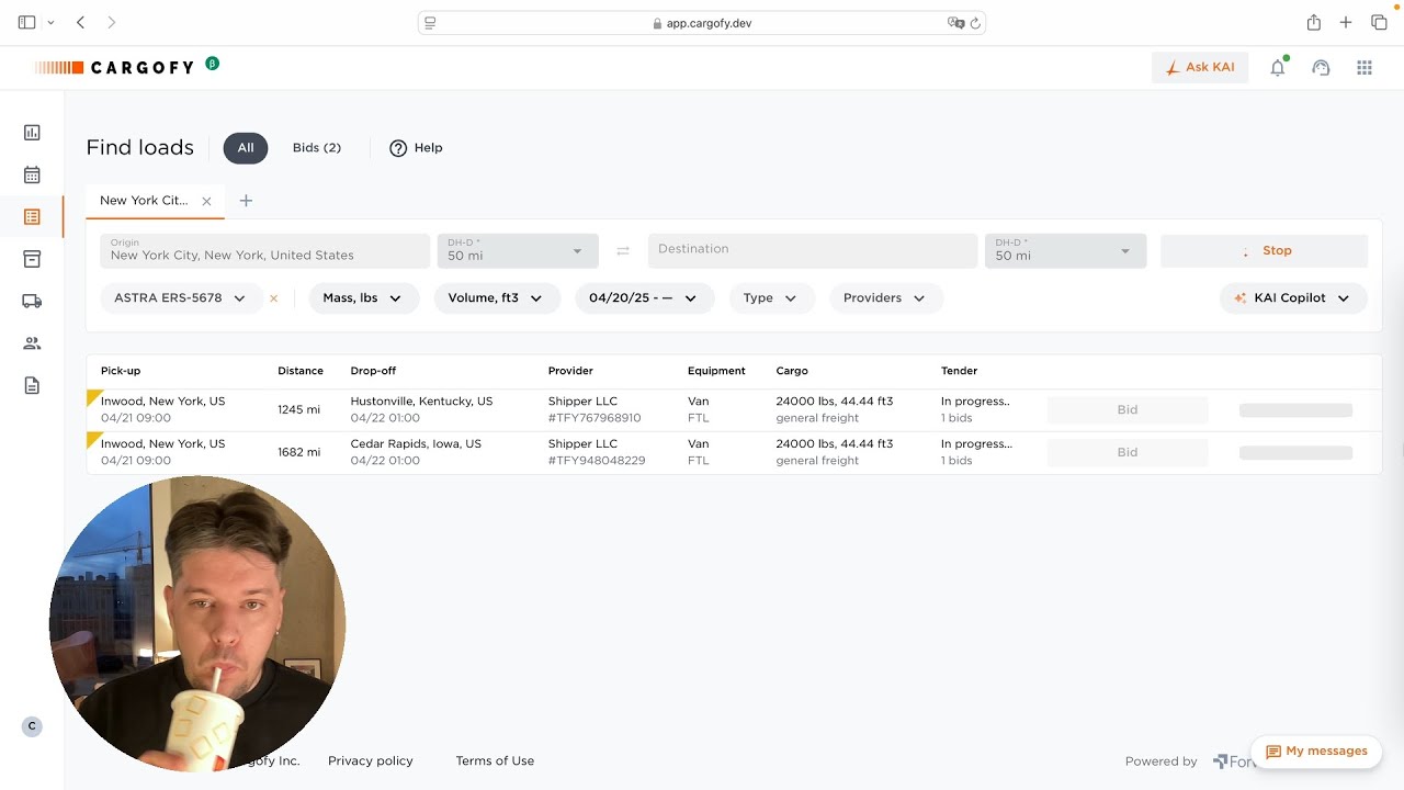 CARGOFY – AI Truck Dispatcher