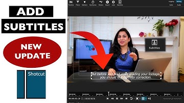 How to Add Subtitles – New Update 24.08 | Shotcut