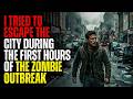First Hours of the Zombie Outbreak Spent Escaping the City