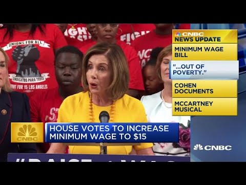 House passes $15 minimum wage bill