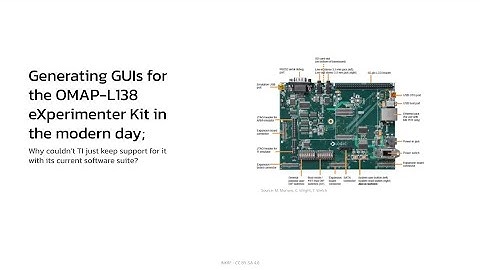 Creating GUI for OMAP-L138 DSP