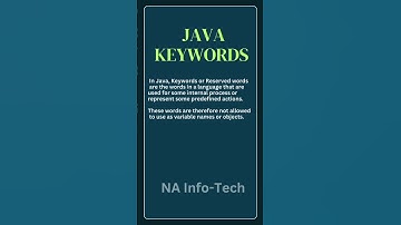 Java Keywords | what are Keywords #java #javaprogramming #javatutorial #coding #learncoding #shorts