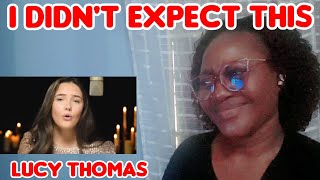 FIRST TIME HEARING _ Lucy Thomas _ HALLELUJAH\/ REACTION