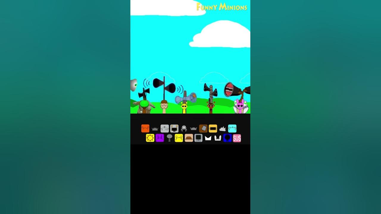 Siren Head - Incredibox Sprunki Song Cover #shorts