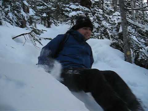 16-Feb-2009 buttslide down algonquin (#4)