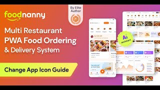 Foodnanny - How to change app icon flutter (Android & ios)