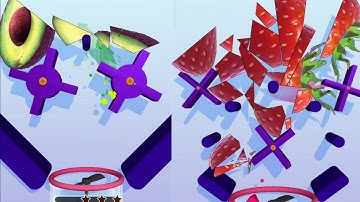 Very satisfying and relaxing ASMR slicing game/asmr s54