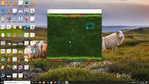 2D Snake game using java