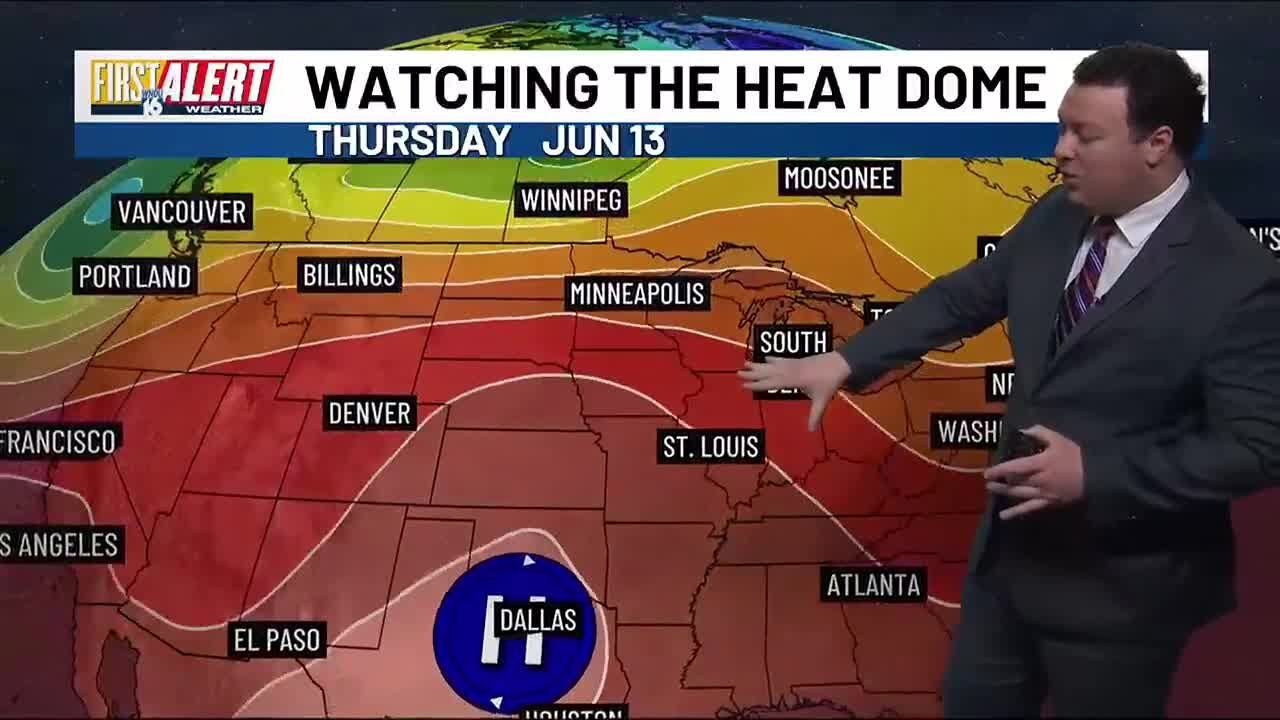 First Alert Weather: Nice Weather to End the Workweek, Spotty Shower on ...