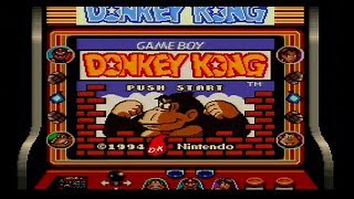 Donkey Kong '94 (Super Game Boy) Gameplay