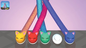 Tangle Master 3D: All Levels Soluctions and Fails - Part 1