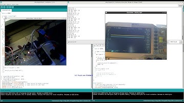 Arduino Mega2560 episode 66 : Motors, rewiring, oscilloscope, SPI, code