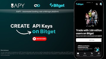 How to create API keys on Bitget and connect to the XAPY Funding Rate Trading Platform
