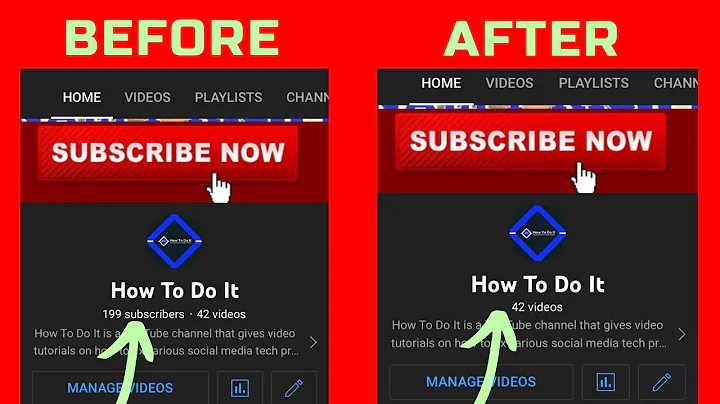How To Hide Subscribers On YouTube 2022