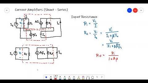 Feedback (Part 3) - Current Amplifiers