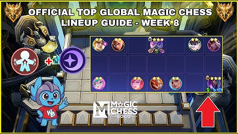 Top Global Meta Lineup Tutorial Week 8 FULL GUIDE - Magic Chess Go Go