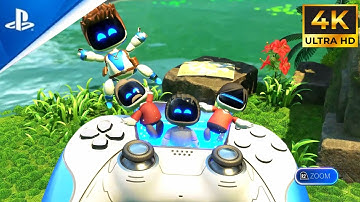 ASTRO BOT (PS5) - Dude Raiding Level Walkthrough (4k) | Uncharted Franchise