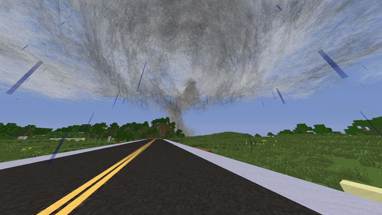 *NEW* Tornado Mod Minecraft Server 24/7 - YouTube