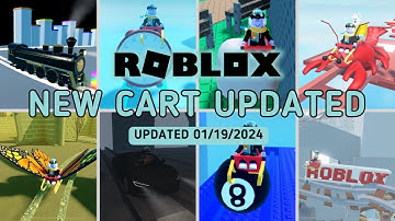 Roblox | Create a Cart Ride | New Carts Updated 01/19/2024 | Don’t use unstuck me ❌ #24