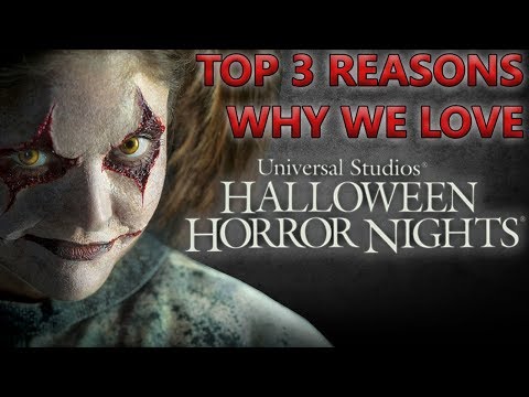 Top 3 Reasons Why We Love Halloween Horror Nights!