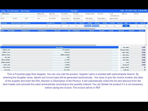 Inventory Management System in PHP with Postgresql Database.