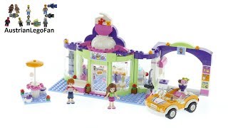 Мульт Lego Friends 41320 Heartlake Frozen Yogurt Shop Lego Speed Build Review