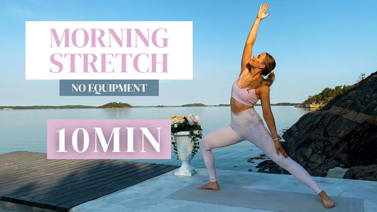10MIN MORNING STRETCH - Simple Routine to Wake up and Feel Good, For Everyday